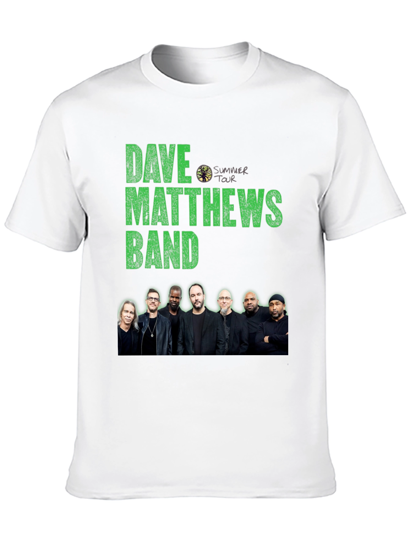 Dave Matthews Band Summer Tour Black T-Shirt