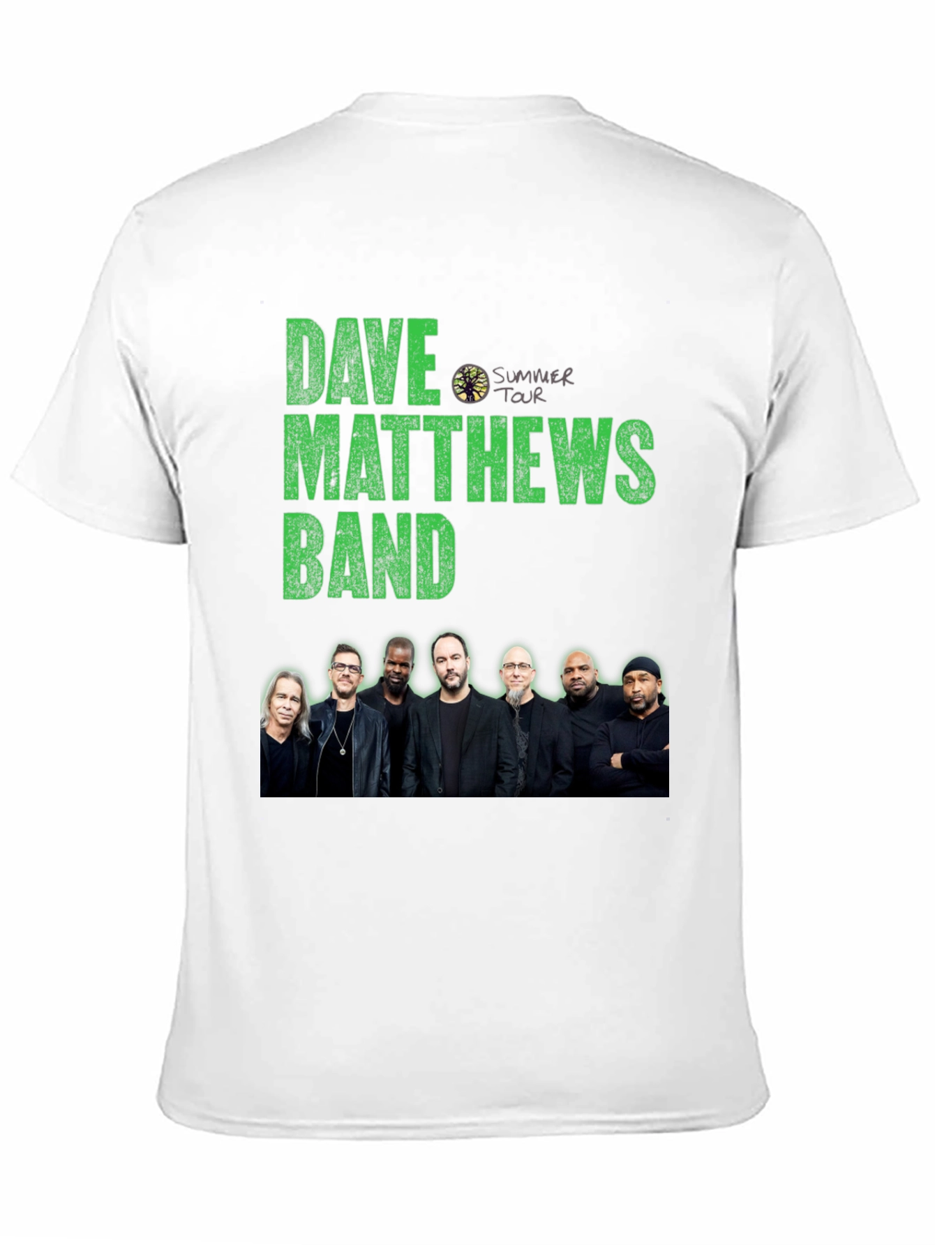 Dave Matthews Band Summer Tour Black T-Shirt