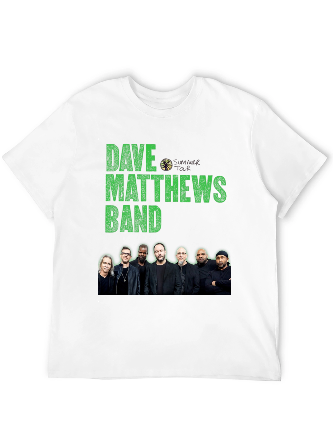 Dave Matthews Band Summer Tour Black T-Shirt