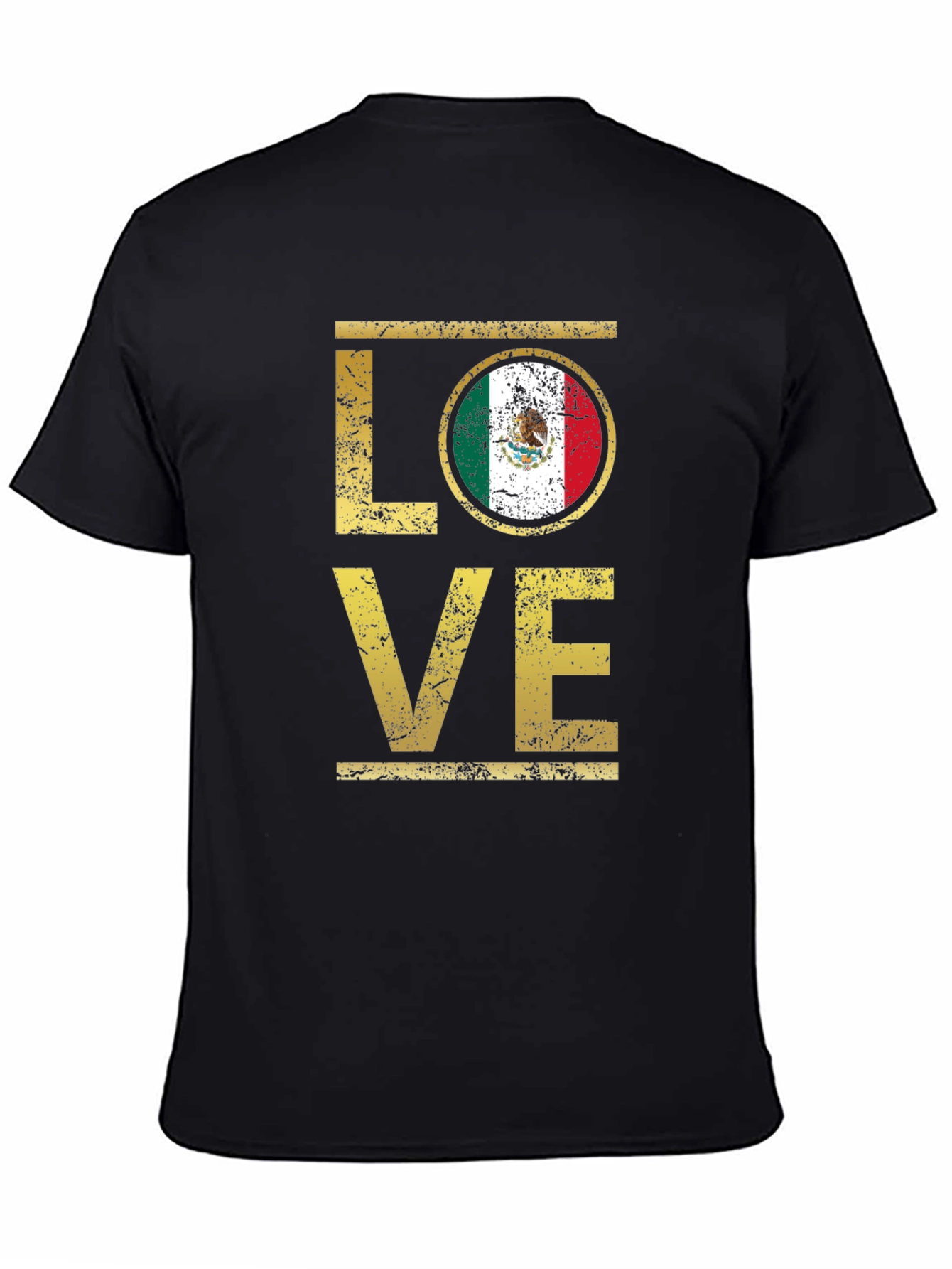 Mexico Flag LOVE T-Shirt