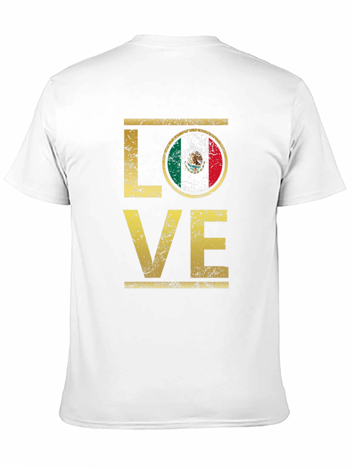 Mexico Flag LOVE T-Shirt