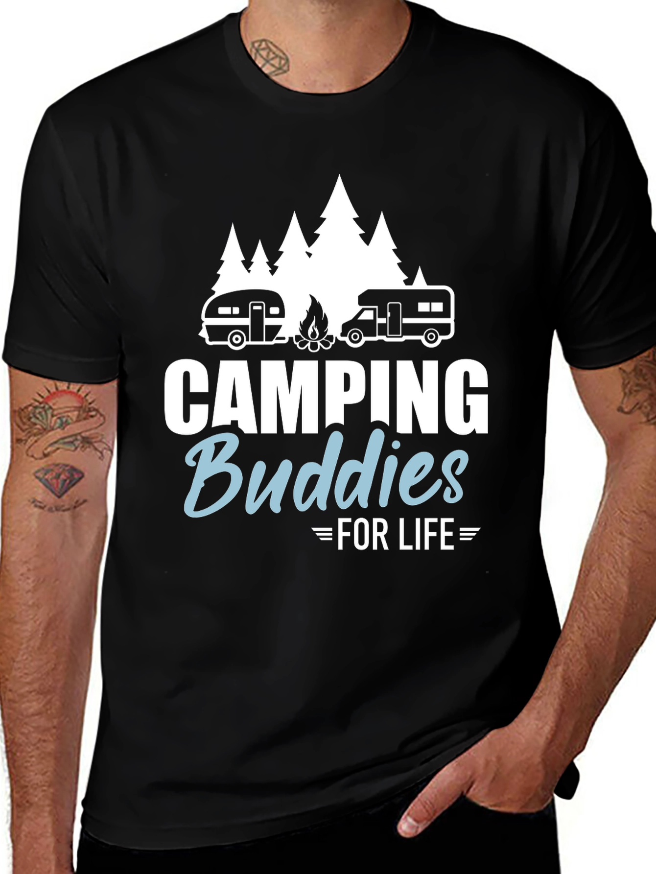 Camping Buddies For Life T-Shirt