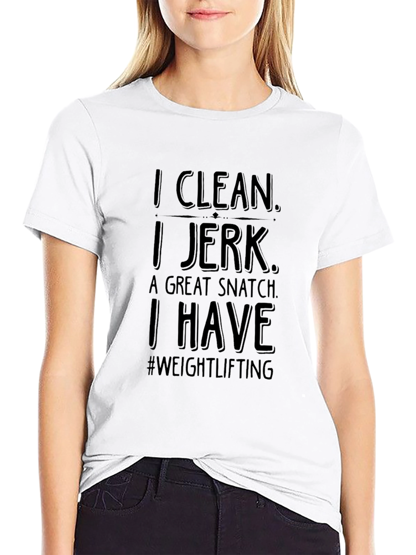Weightlifting Humor Graphic Tee
