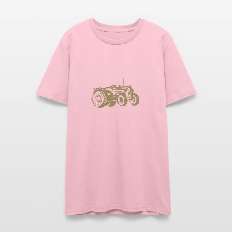 Tractor Silhouette Farmer Agriculture