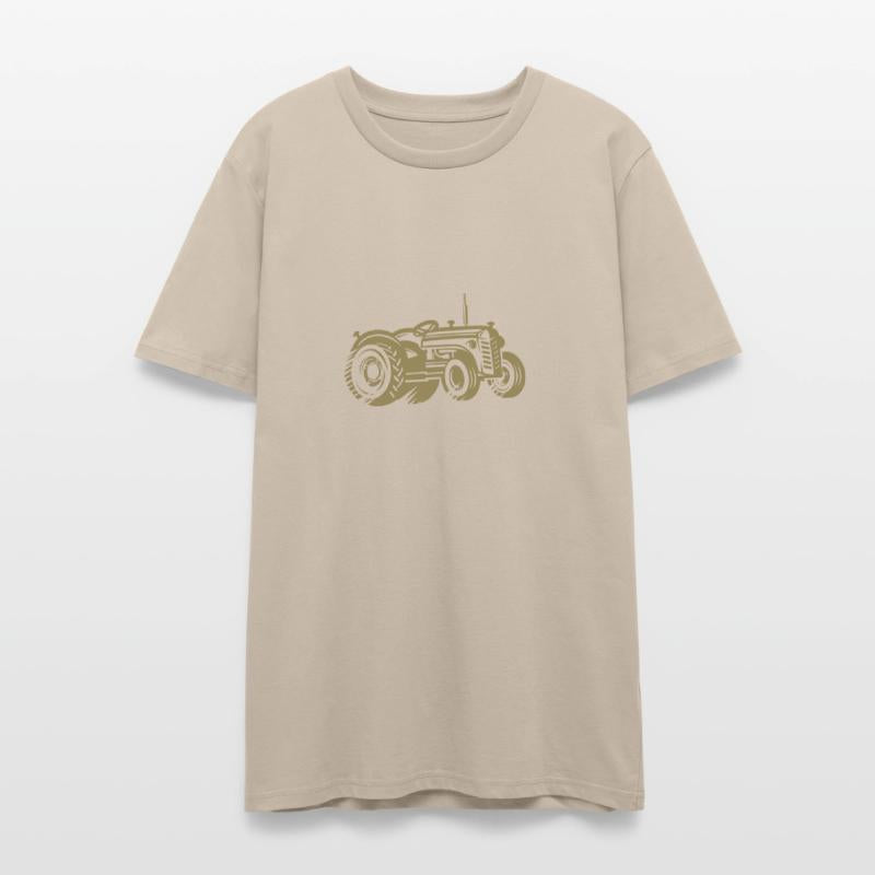 Tractor Silhouette Farmer Agriculture