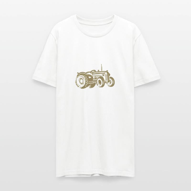 Tractor Silhouette Farmer Agriculture