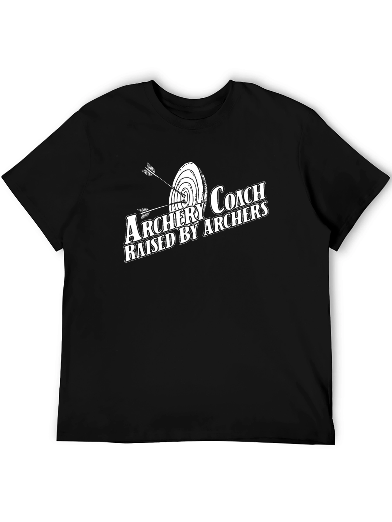 Archery Coach T-Shirt - Raised by Archers Tee