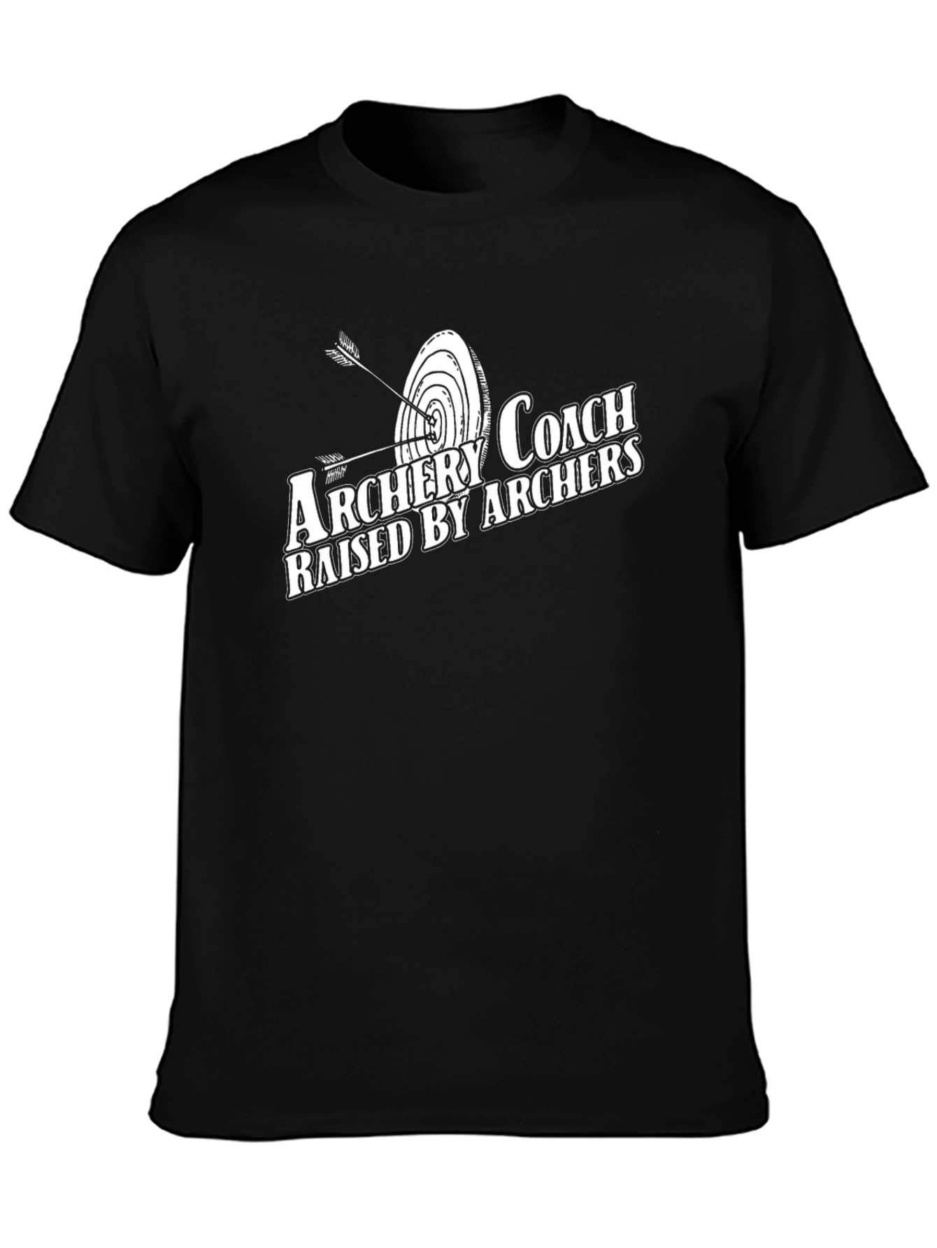 Archery Coach T-Shirt - Raised by Archers Tee