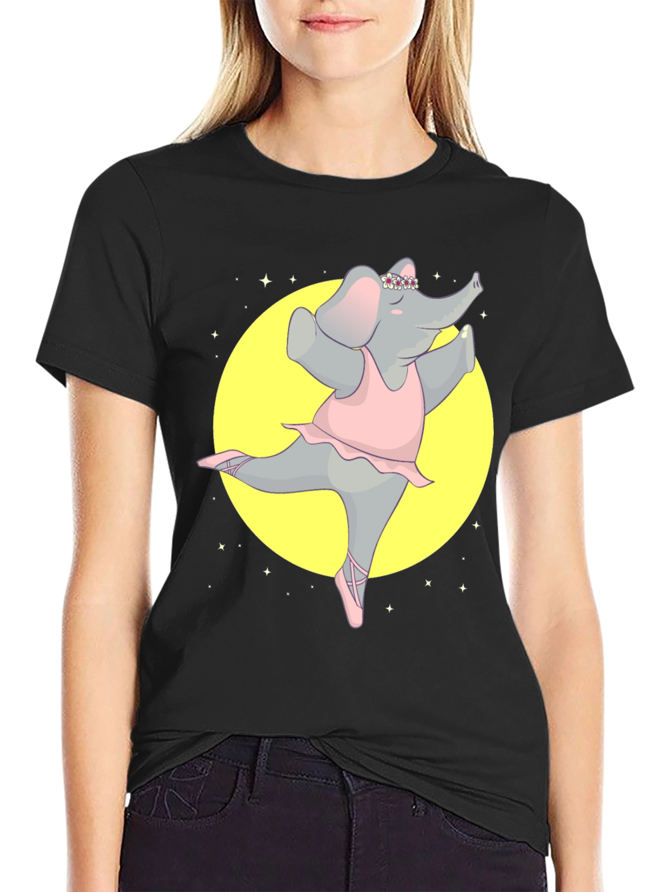 Elephant Ballerina T-Shirt - Dance in Style