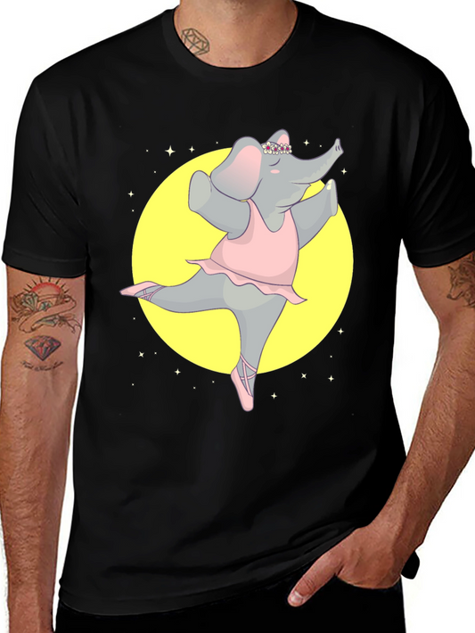 Elephant Ballerina T-Shirt - Dance in Style