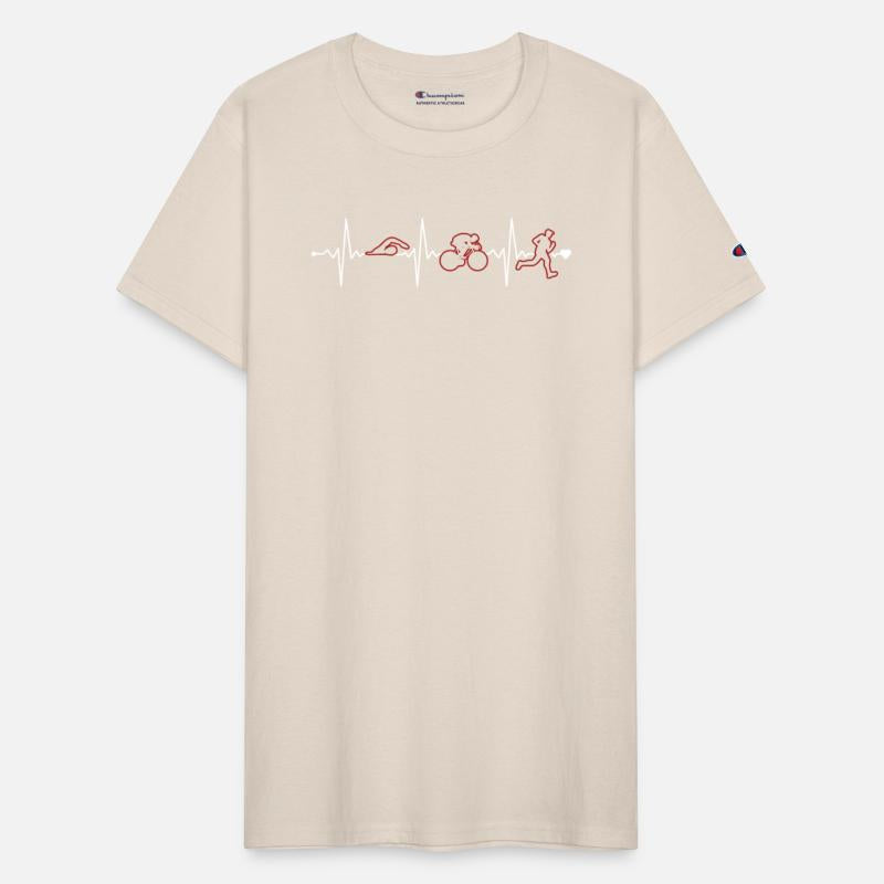 Triathlon Heartbeat Triathlete Training Bike