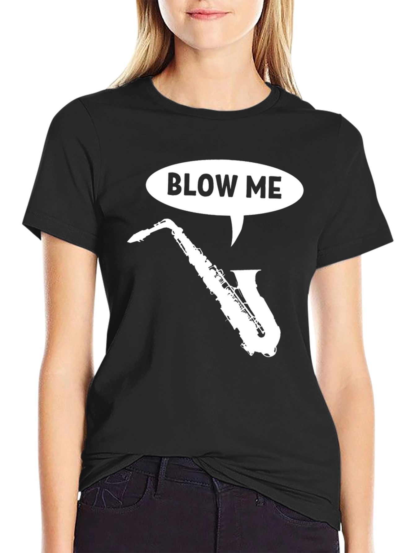 Saxophone Blow Me T-Shirt