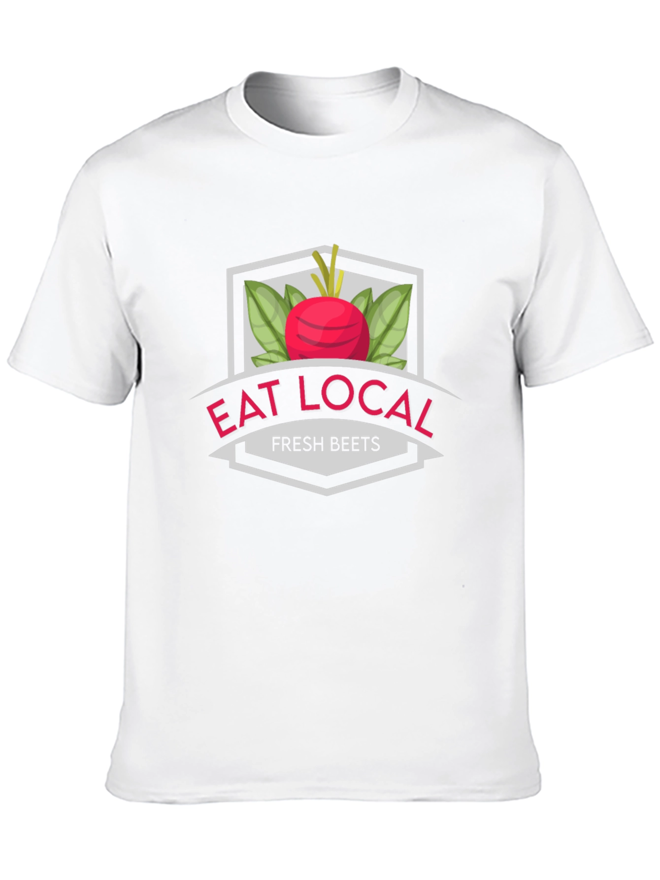 Eat Local Fresh Beets Graphic T-Shirt