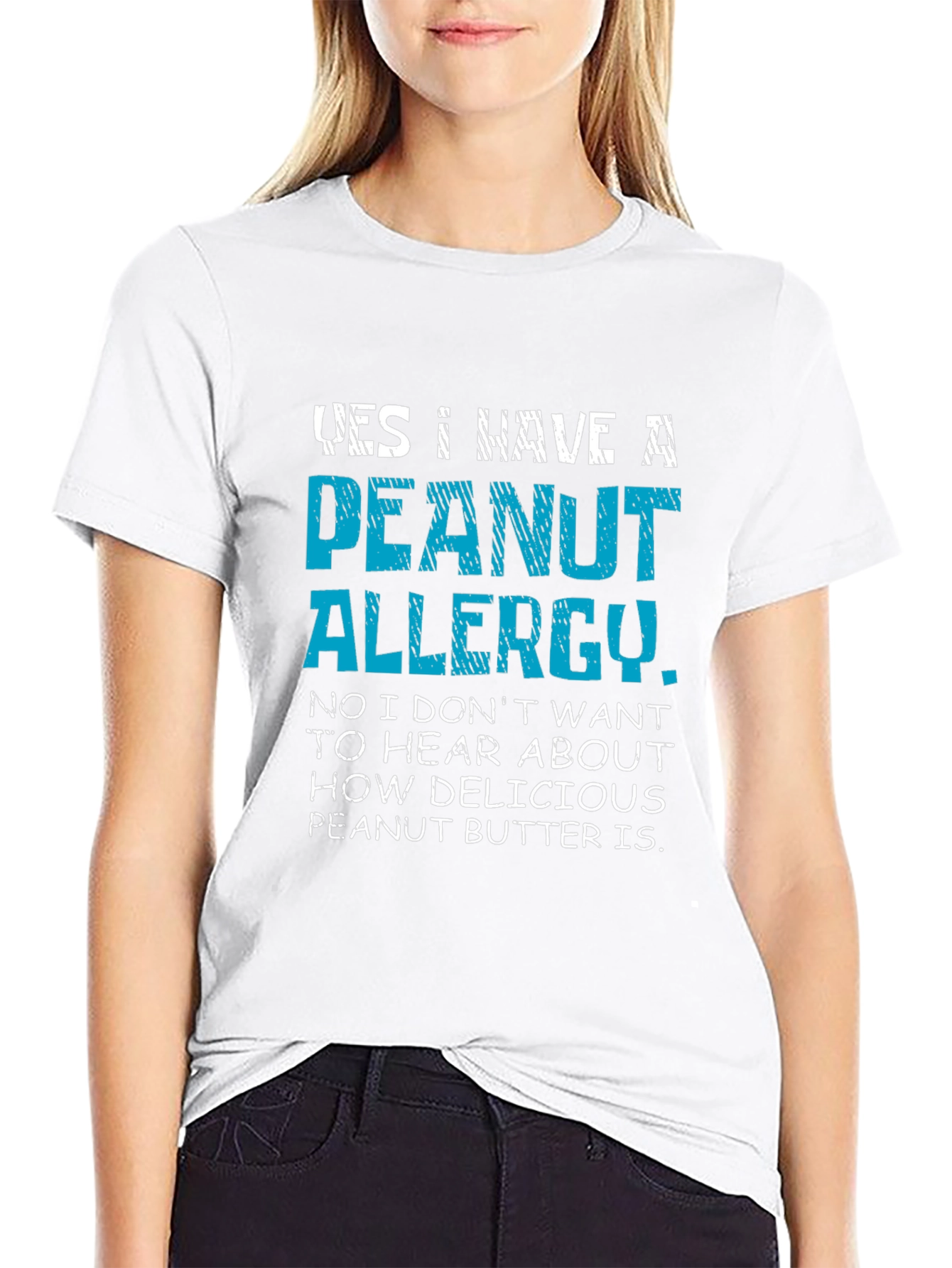 Peanut Allergy Novelty T-Shirt