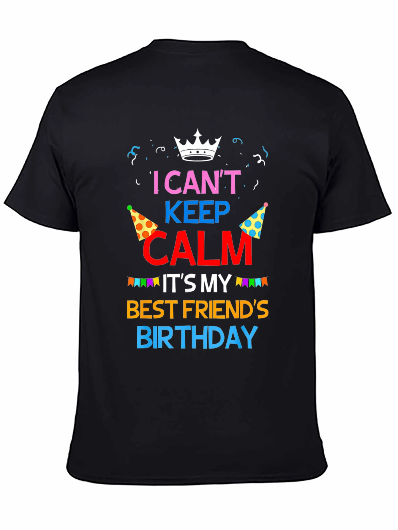 I Cant Keep Calm Best Friend Birthday T-Shirt