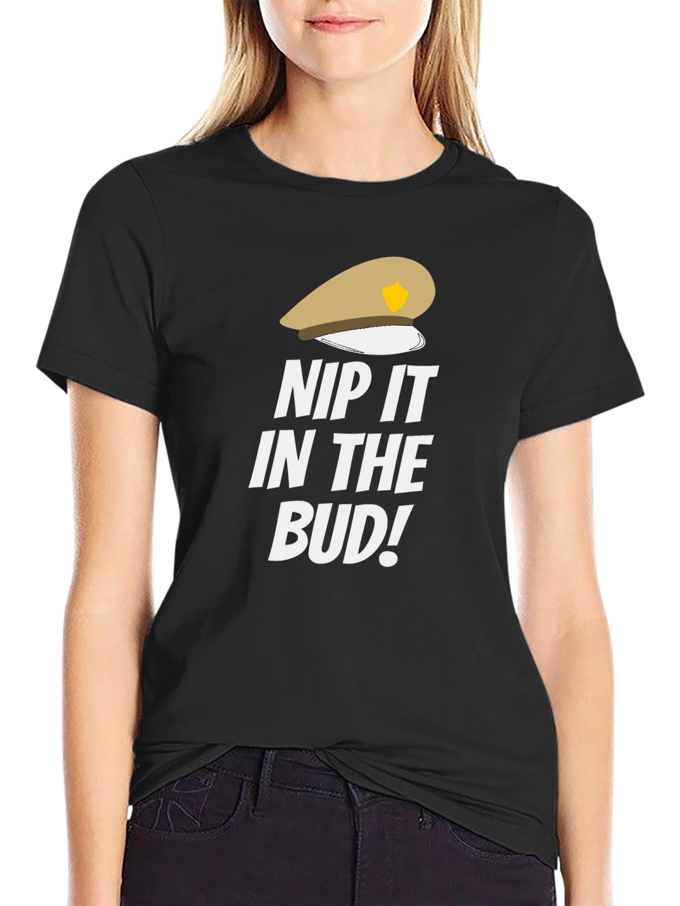 Nip it in the Bud! Funny T-Shirt