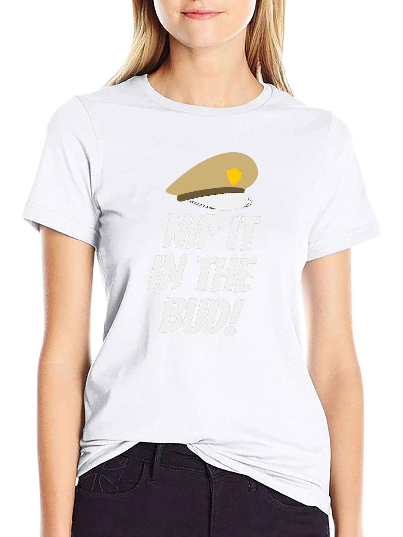 Nip it in the Bud! Funny T-Shirt