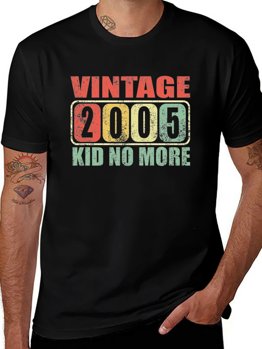 Vintage 2005 Birthday T-Shirt - Kid No More!