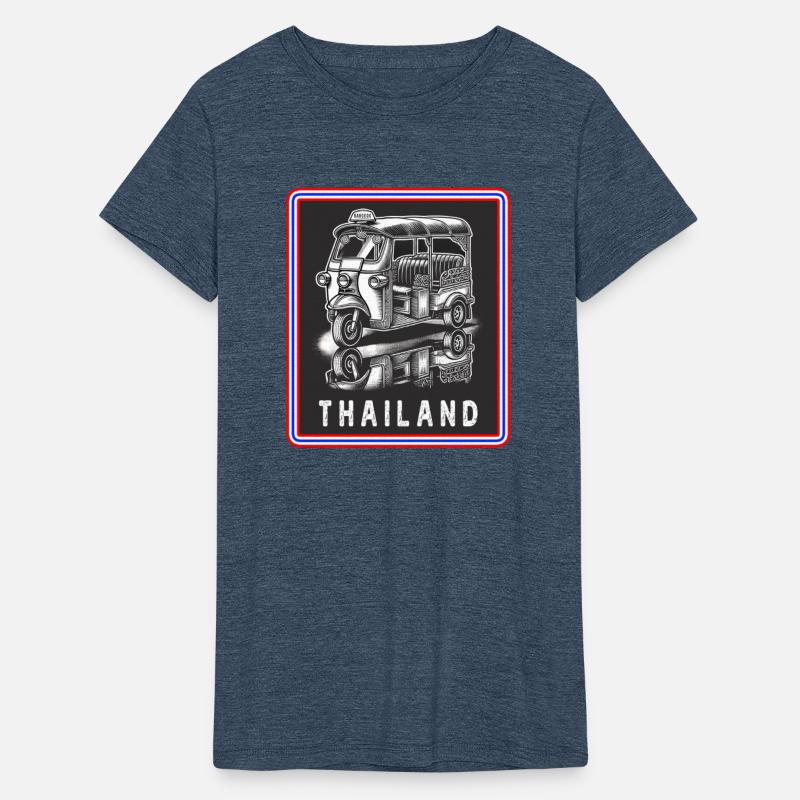 Tuk Tuk Thailand Retro Design