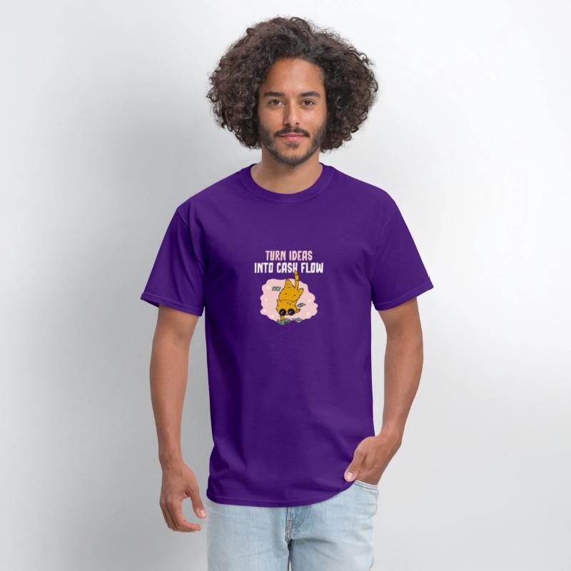 Turning Ideas Into Cashflow Entrepreneur T Shirt