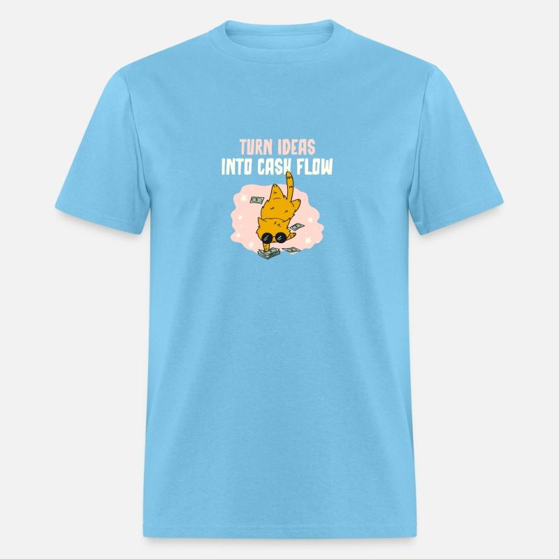 Turning Ideas Into Cashflow Entrepreneur T Shirt