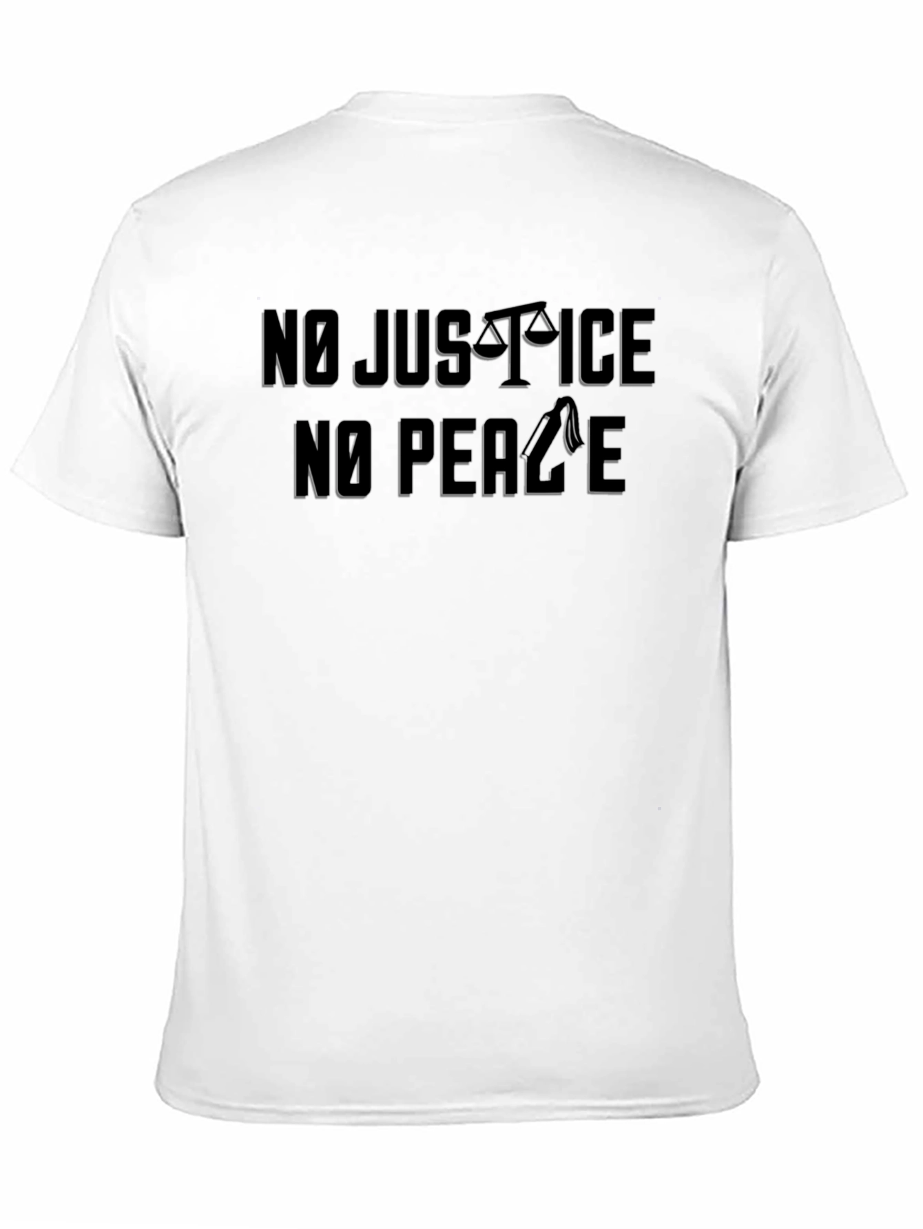 No Justice No Peace Graphic T-Shirt