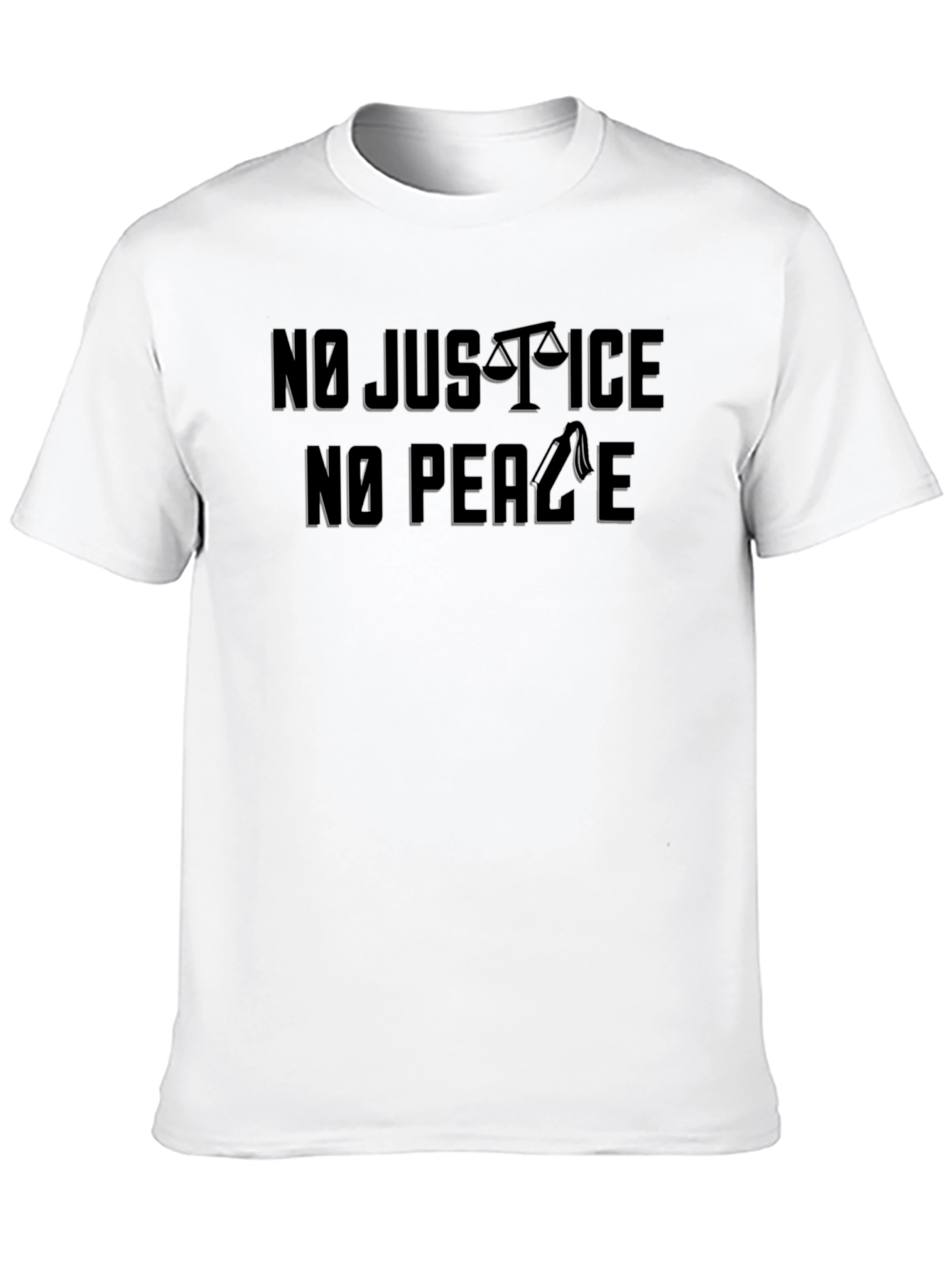No Justice No Peace Graphic T-Shirt