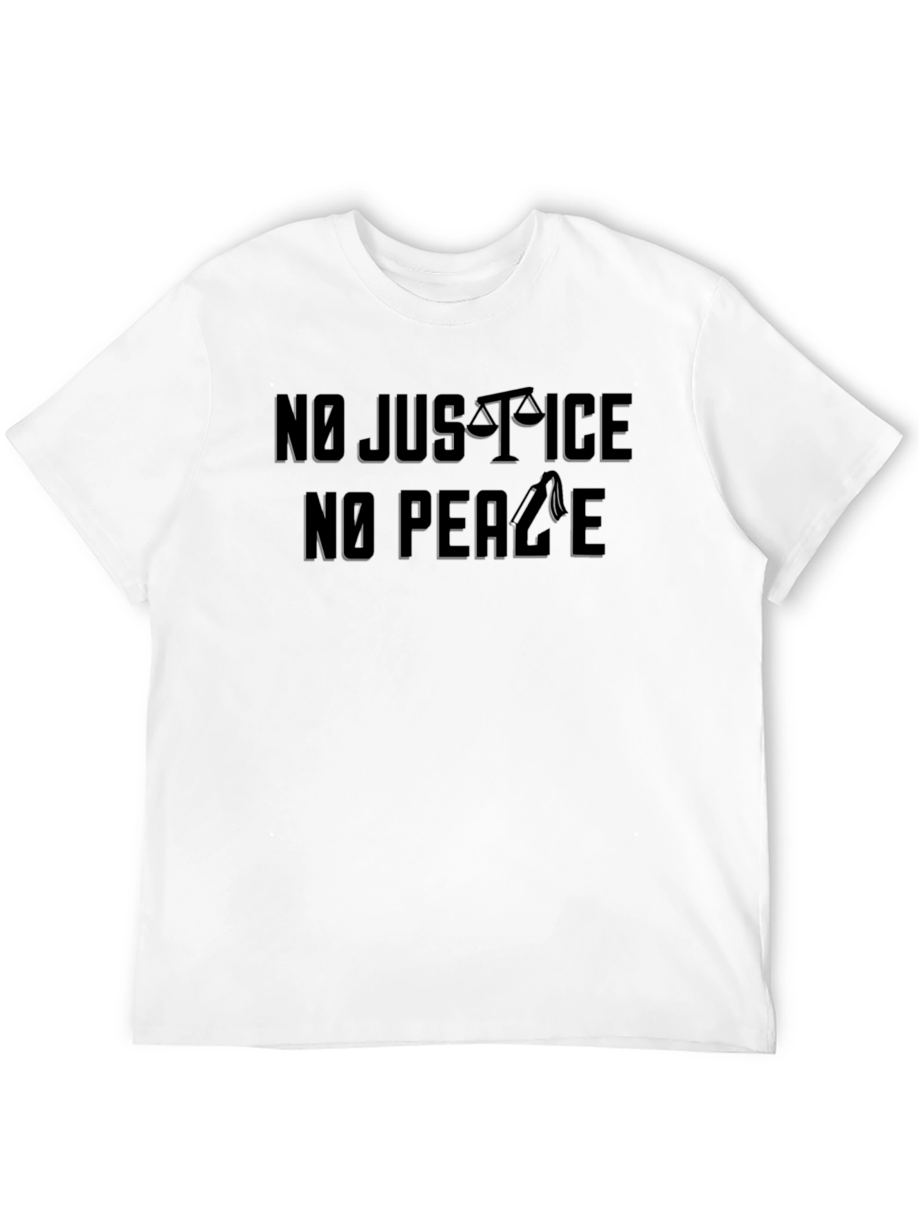 No Justice No Peace Graphic T-Shirt