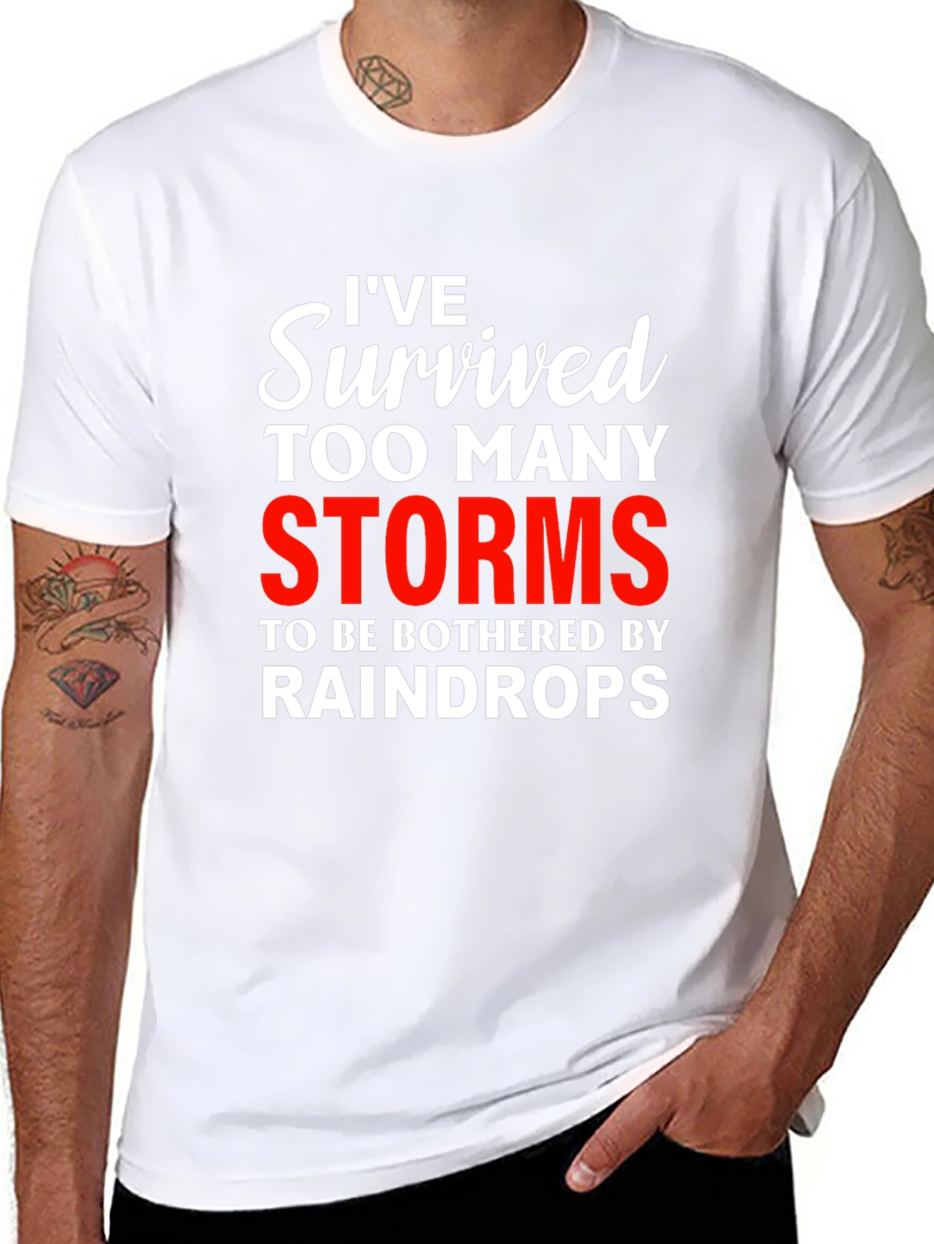 Ive Survived Too Many Storms Graphic Tee