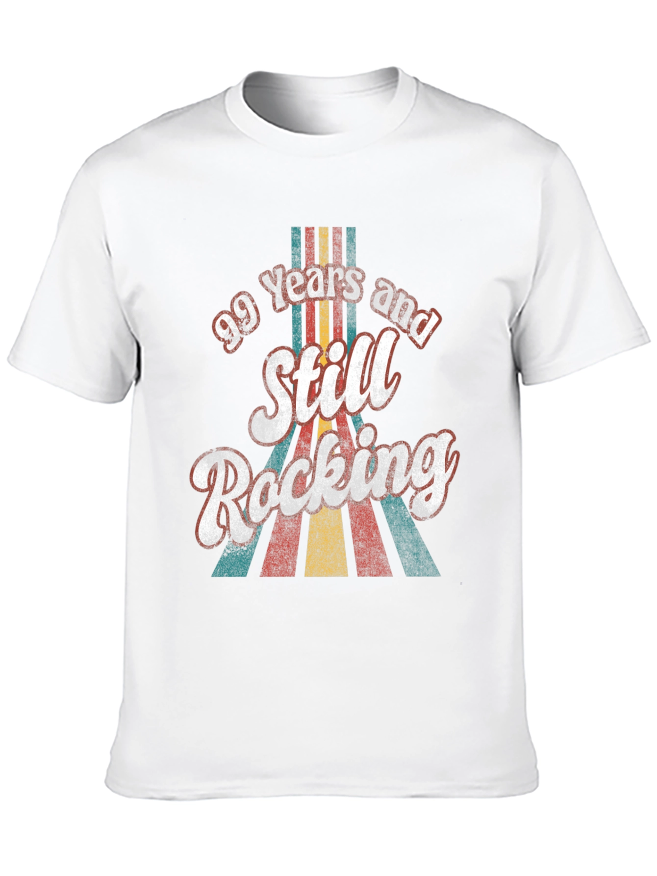 99 Years Still Rocking Retro Birthday T-Shirt