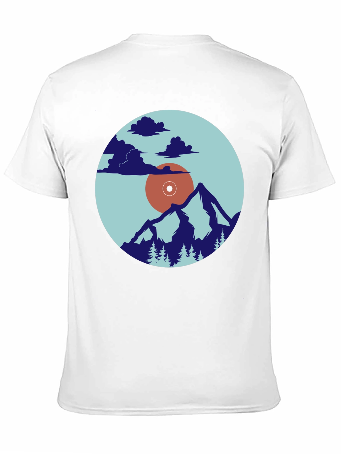 Nature Vinyl Record Graphic Tee