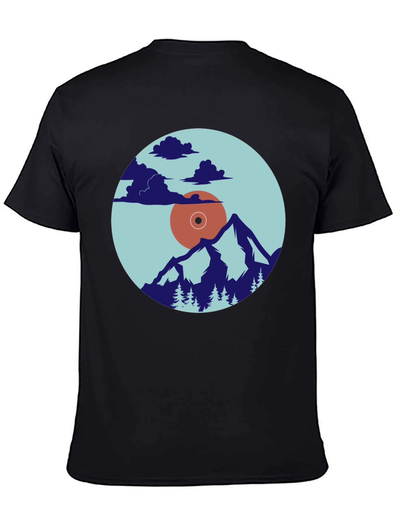 Nature Vinyl Record Graphic Tee