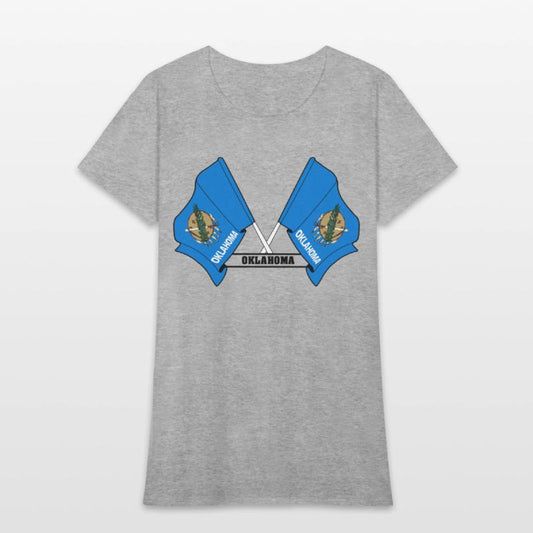 Two flags text 'OKLAHOMA'
