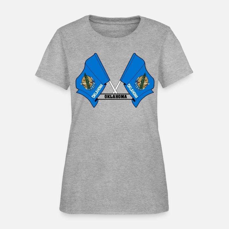 Two flags text 'OKLAHOMA'