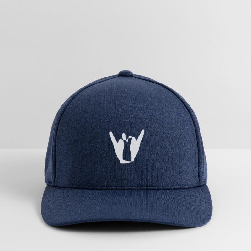 Two heavy metal hard rock horn finger hand gesture