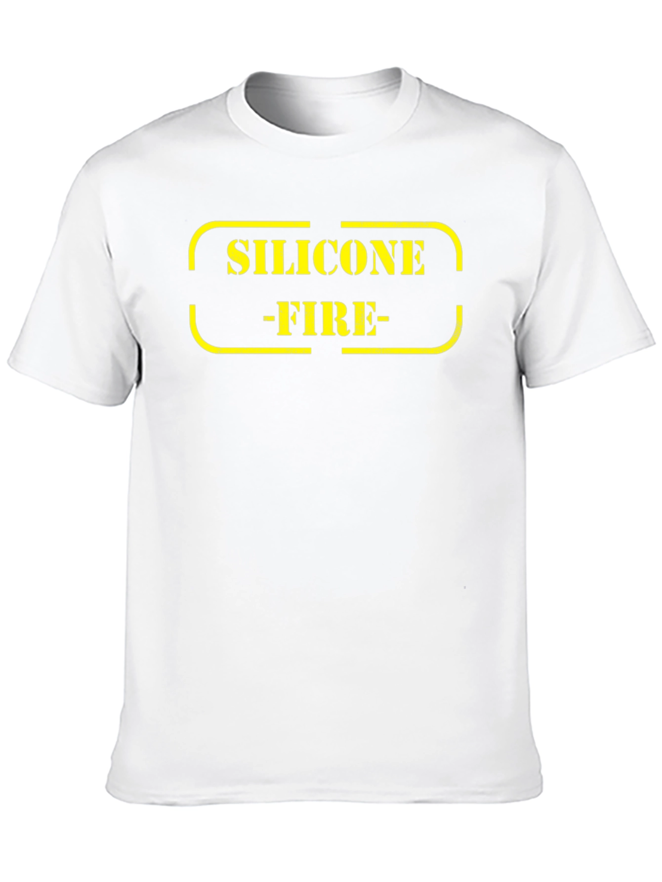 Silicone Fire Black Graphic Tee