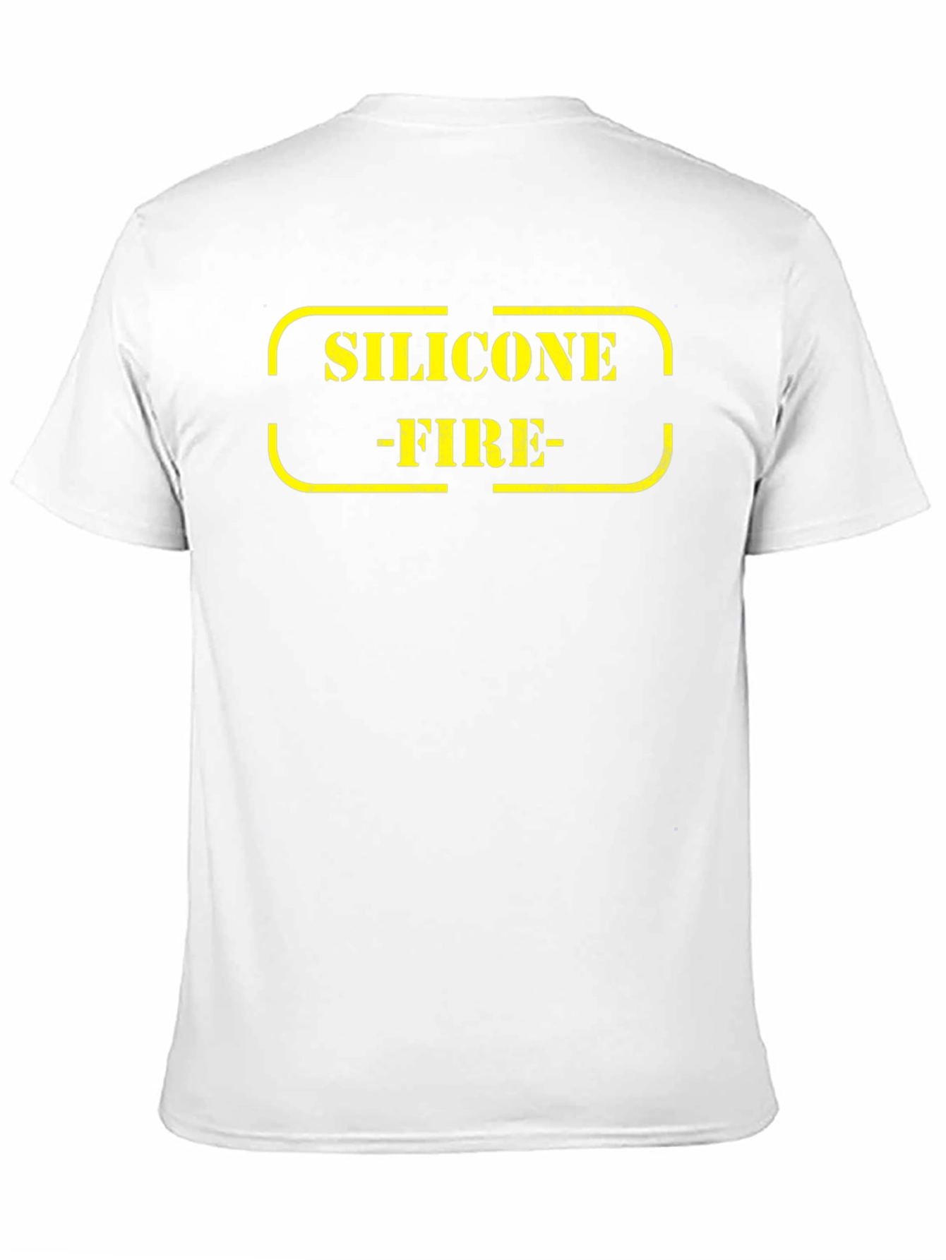 Silicone Fire Black Graphic Tee
