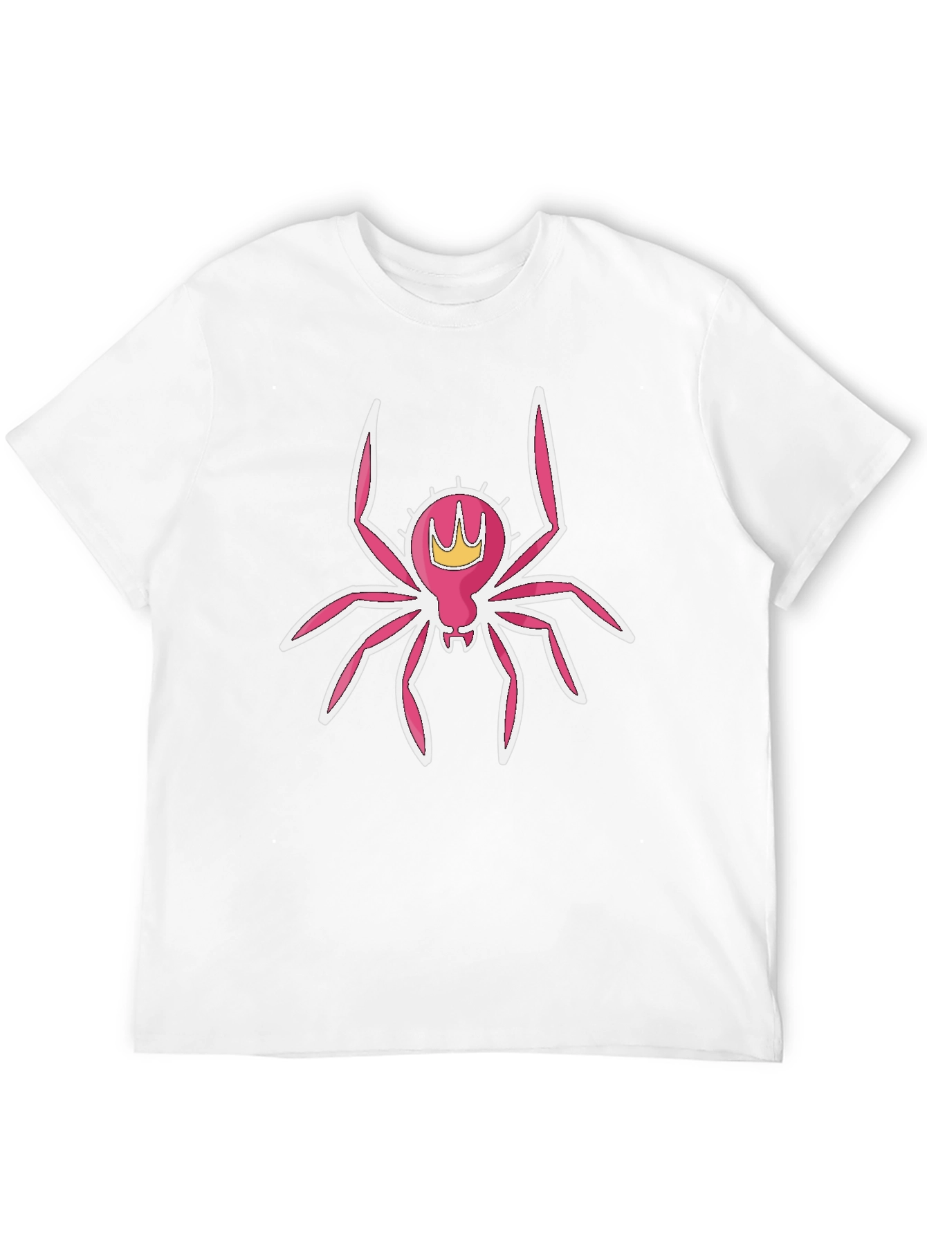 Pink Spider Queen Graphic T-Shirt
