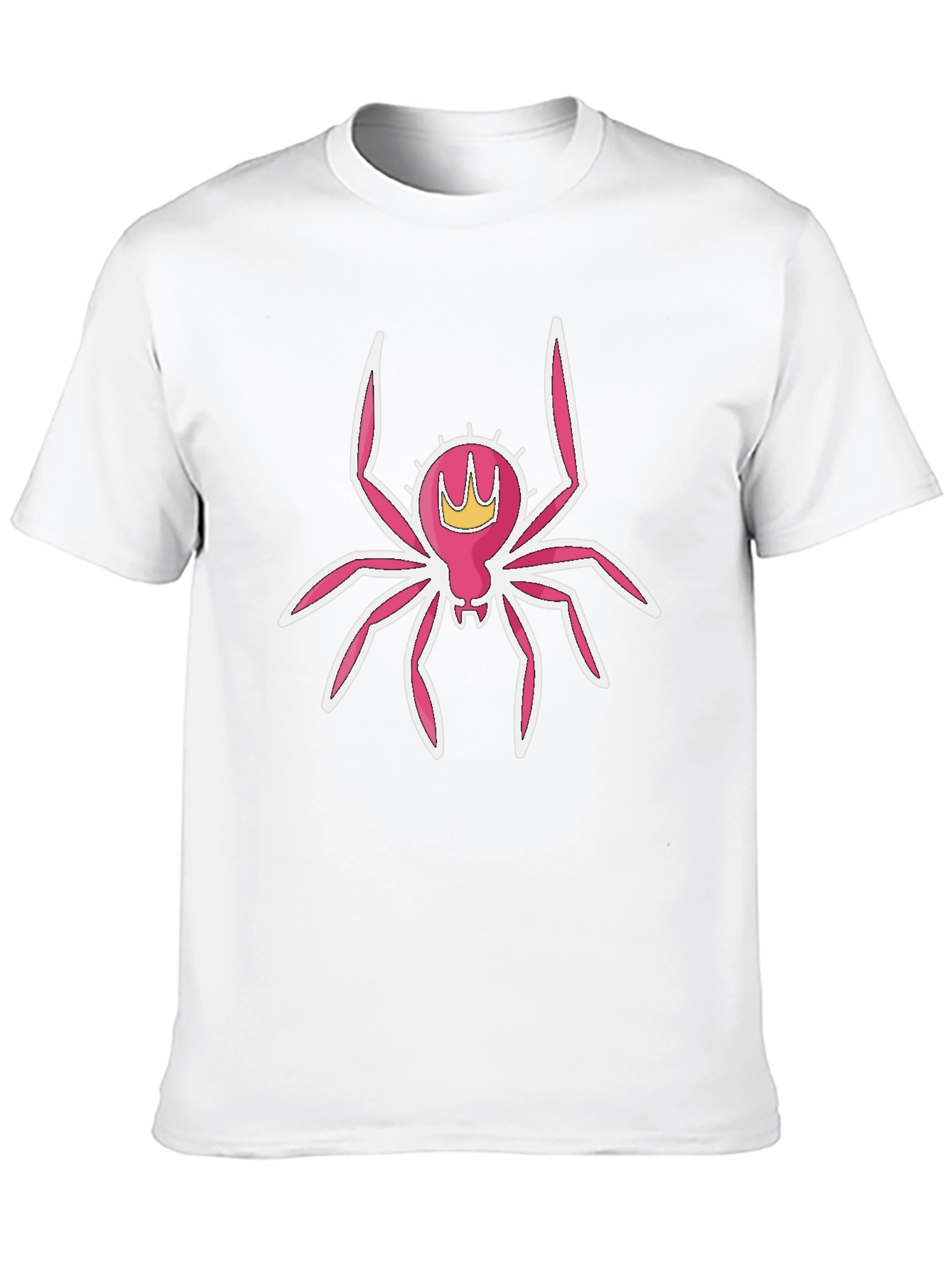 Pink Spider Queen Graphic T-Shirt