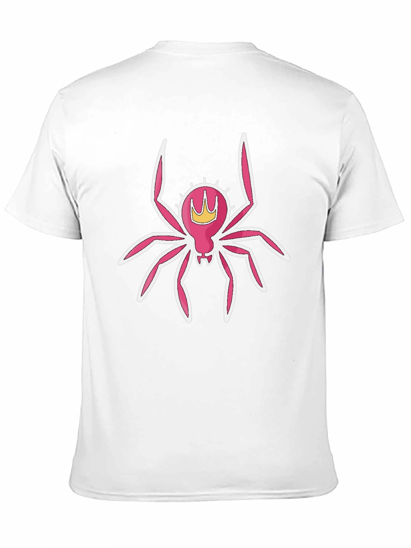 Pink Spider Queen Graphic T-Shirt