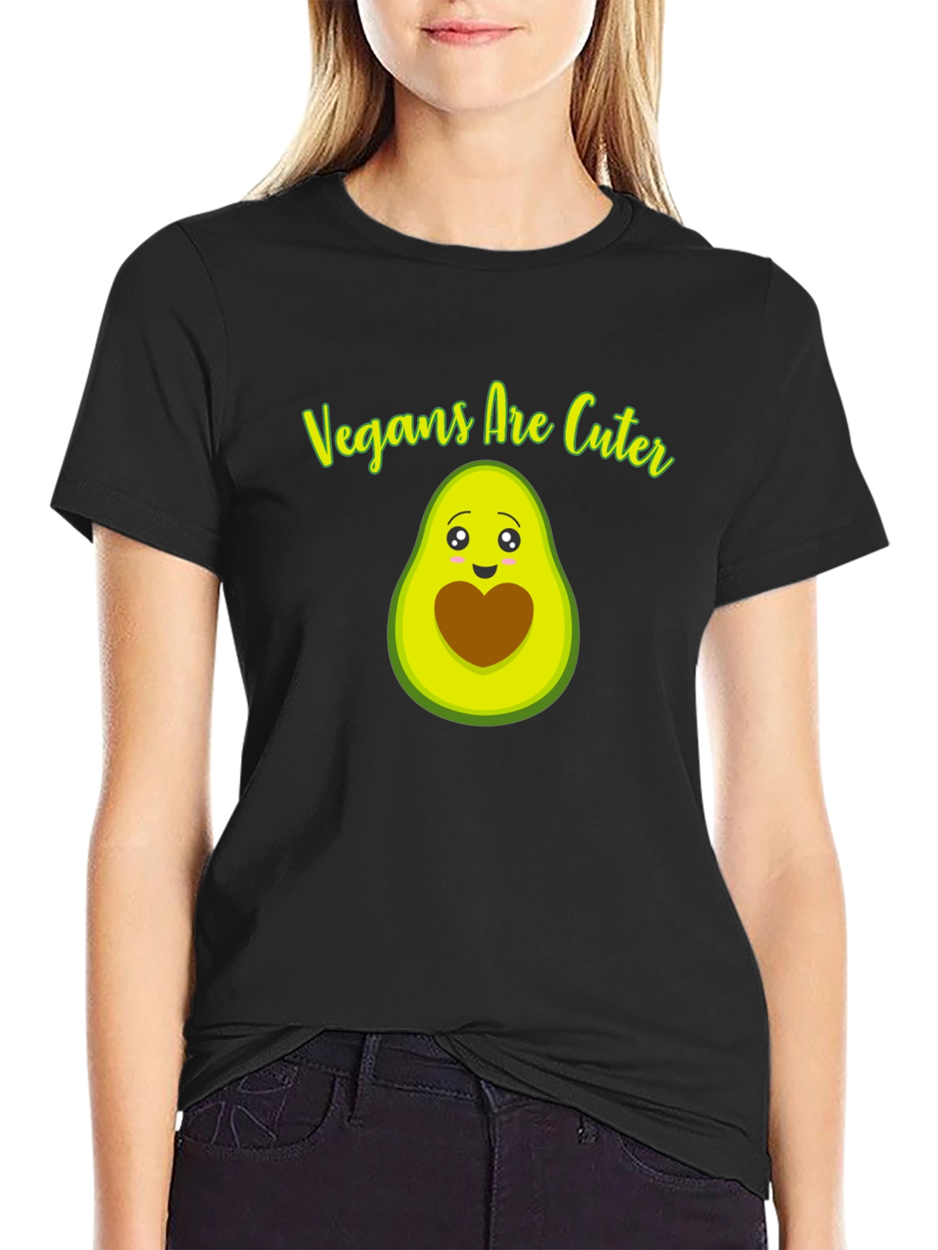 Vegan Avocado Graphic T-Shirt