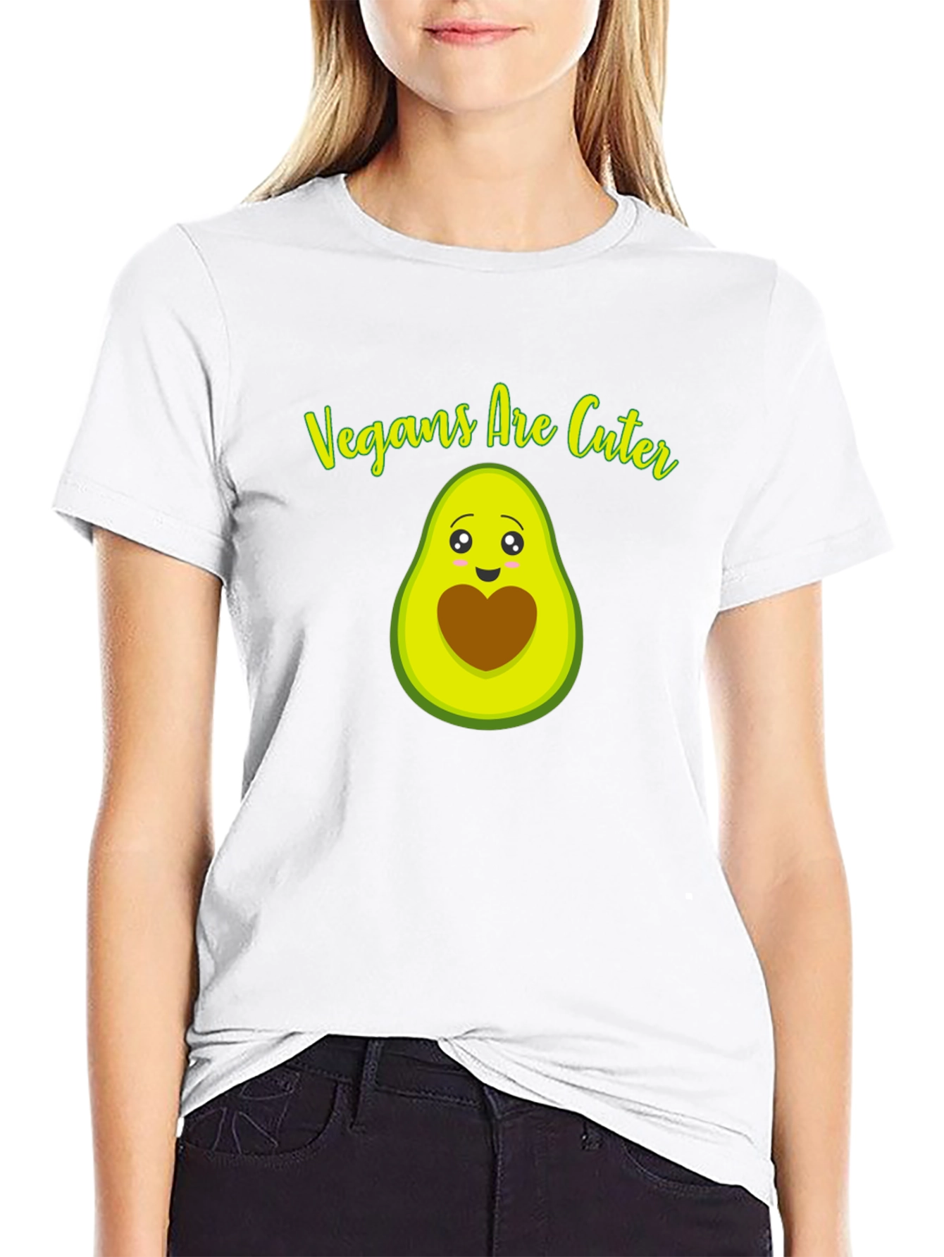 Vegan Avocado Graphic T-Shirt
