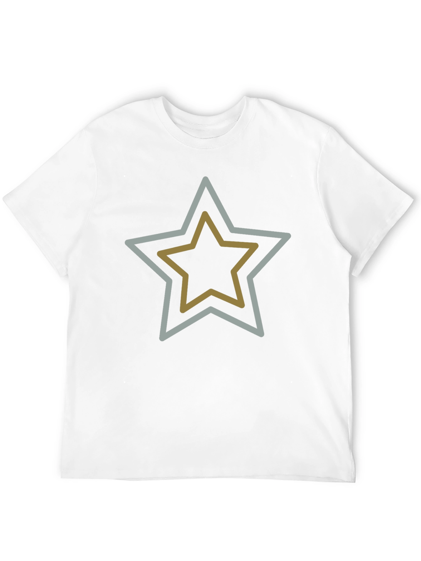 Star Graphic T-Shirt - Casual Mens Tee