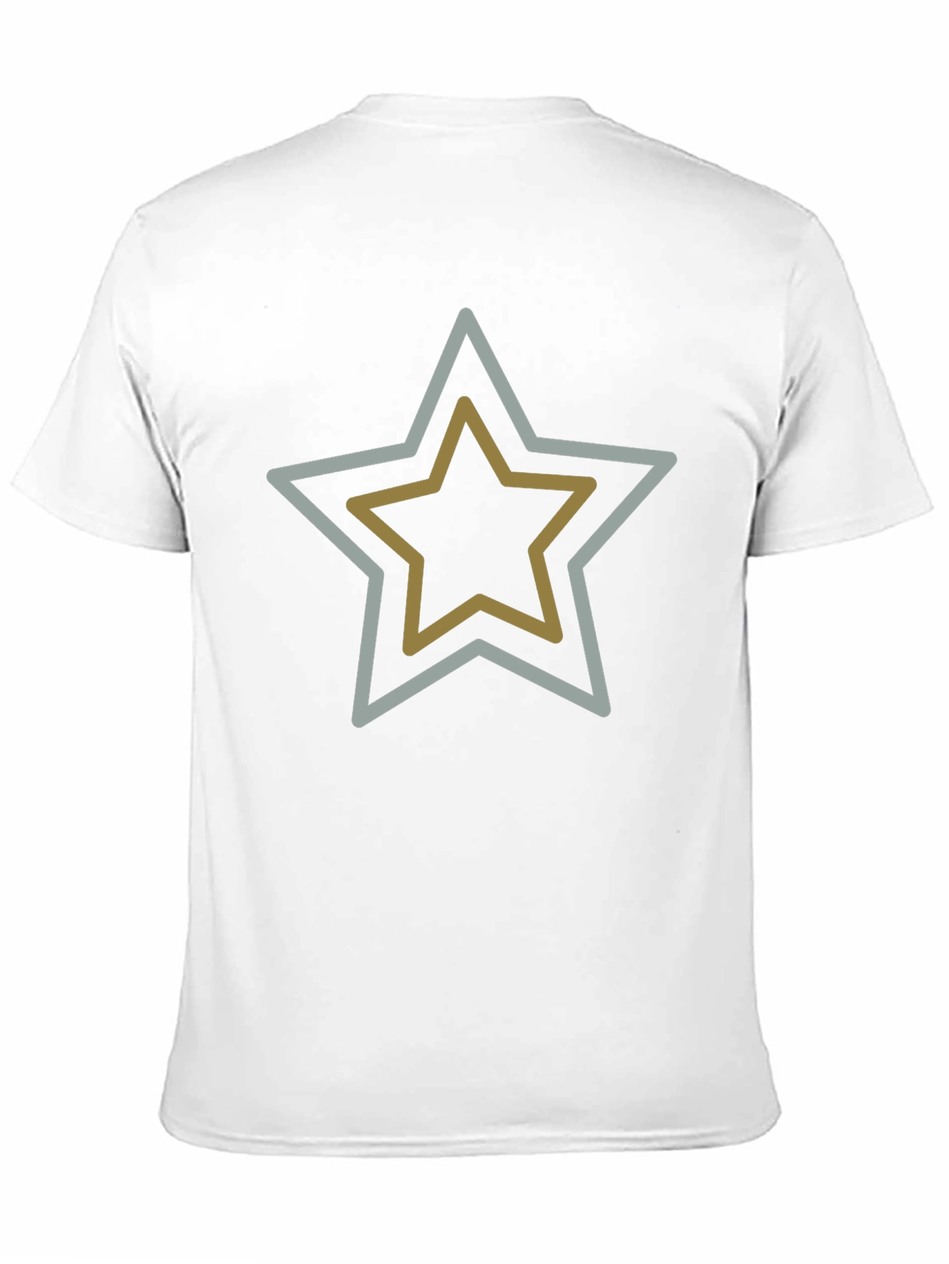 Star Graphic T-Shirt - Casual Mens Tee