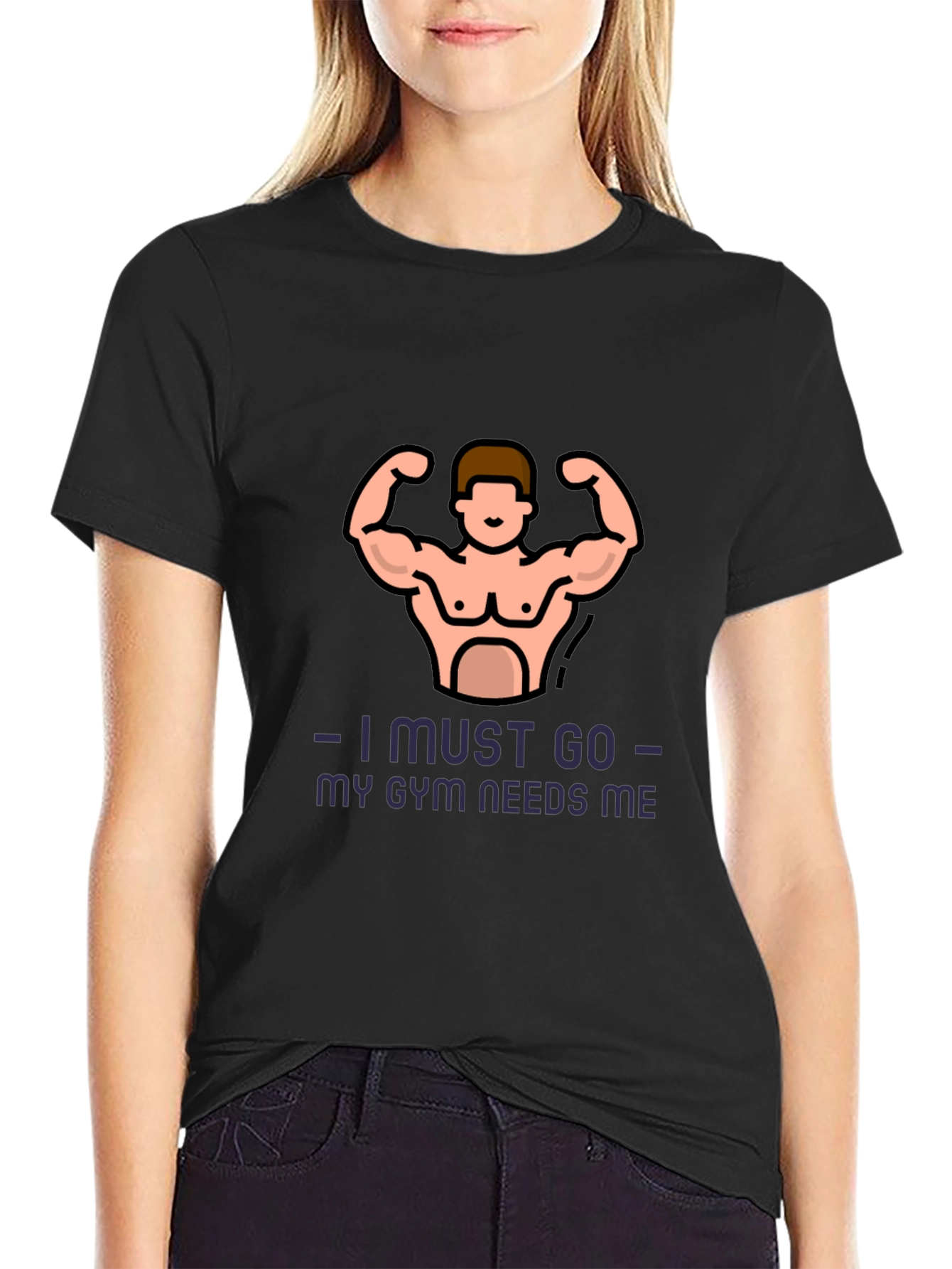 Gym Motivation T-Shirt - I Must Go