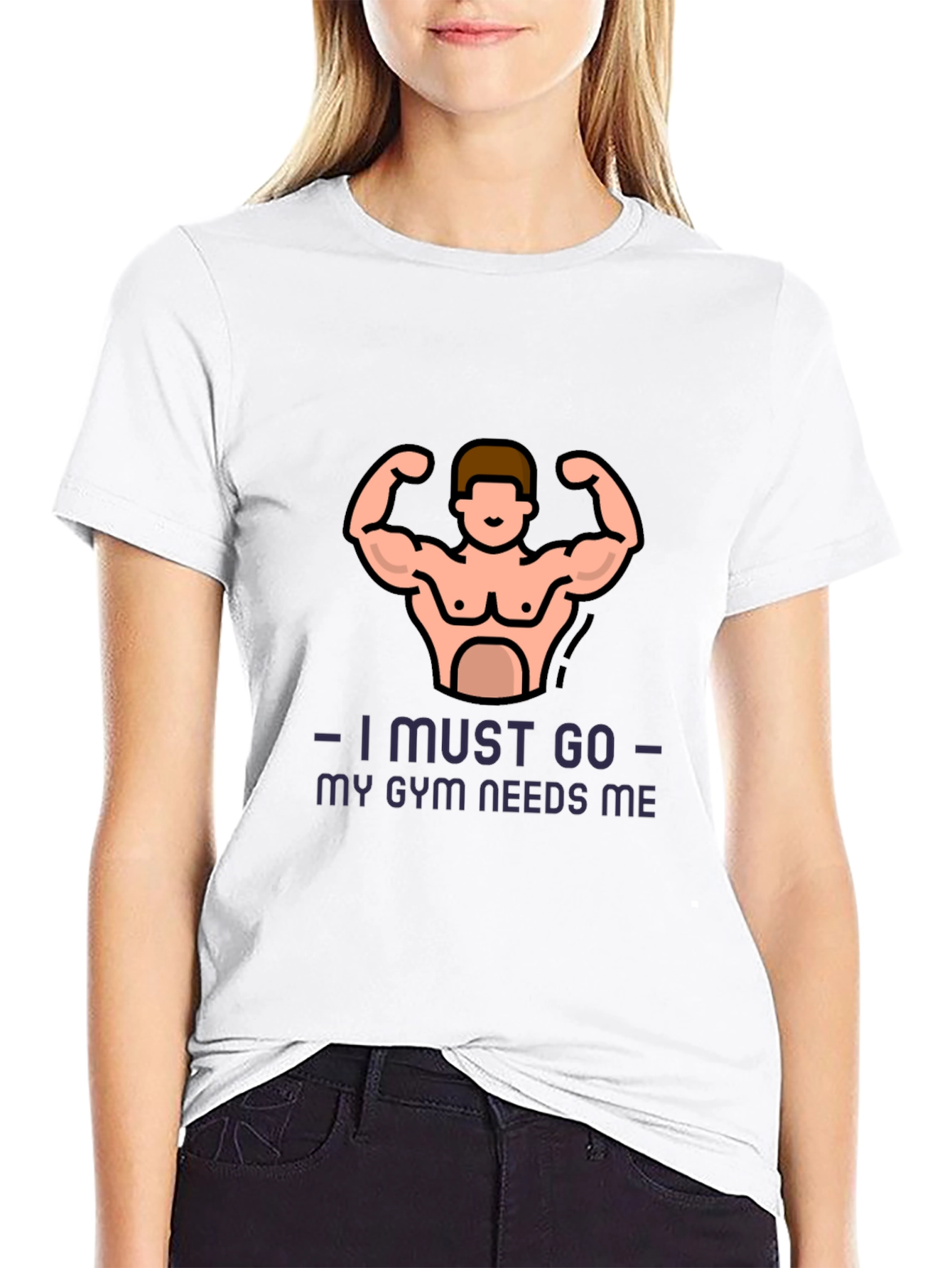 Gym Motivation T-Shirt - I Must Go
