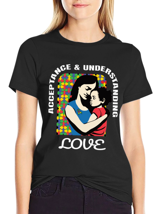 Autism Awareness T-Shirt: Acceptance Understanding Love