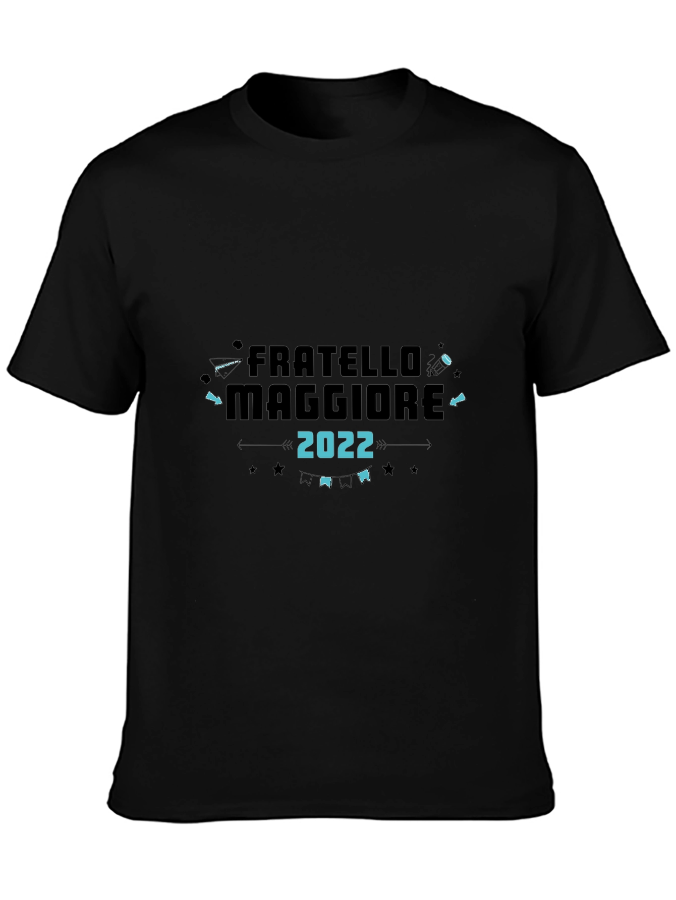 Fratello Maggiore 2022 Black T-Shirt