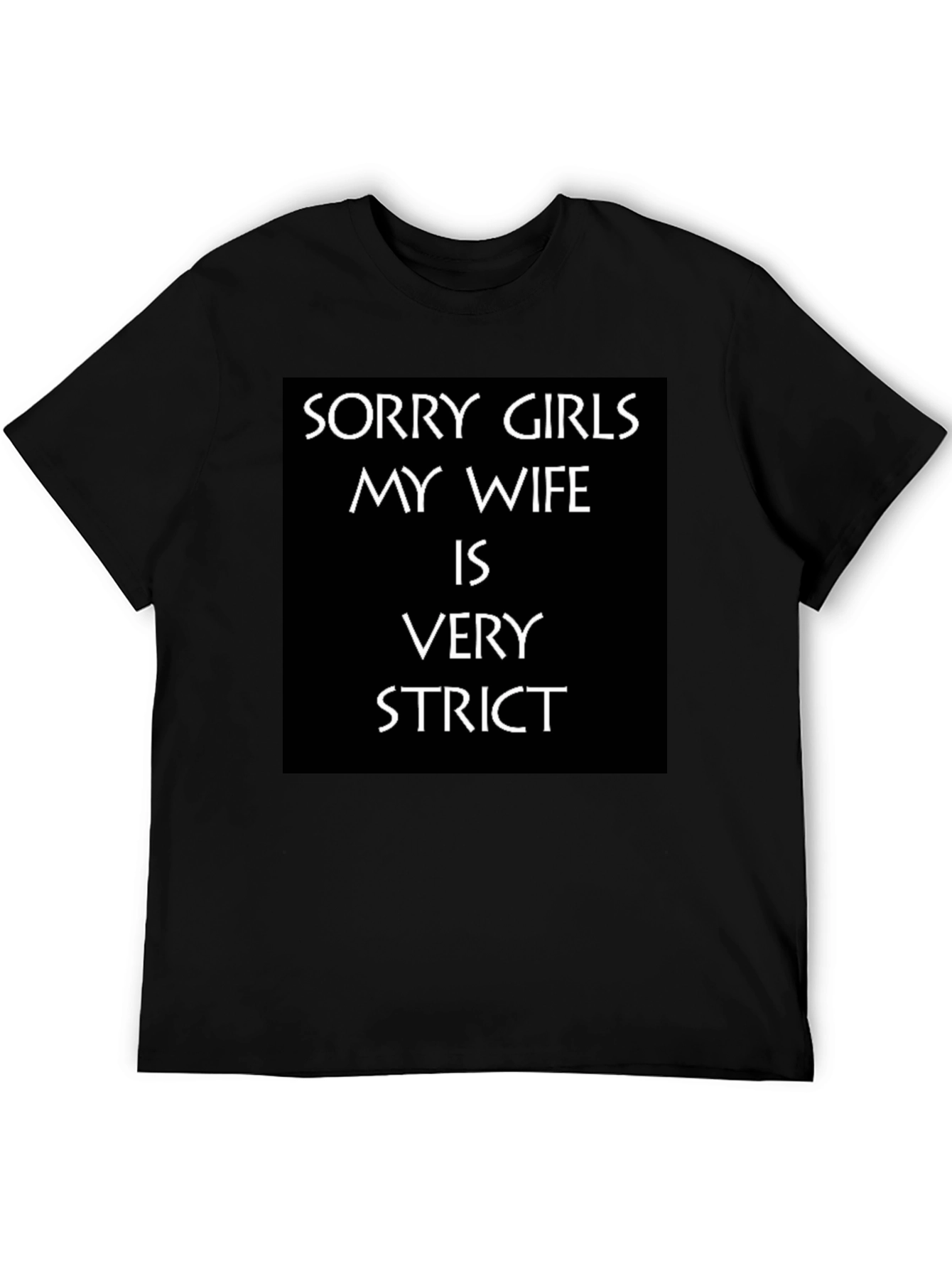 Humorous Strict Wife Graphic Tee