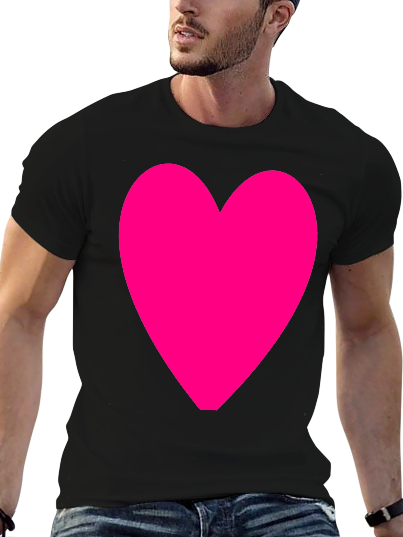 Bold Heart Graphic T-Shirt
